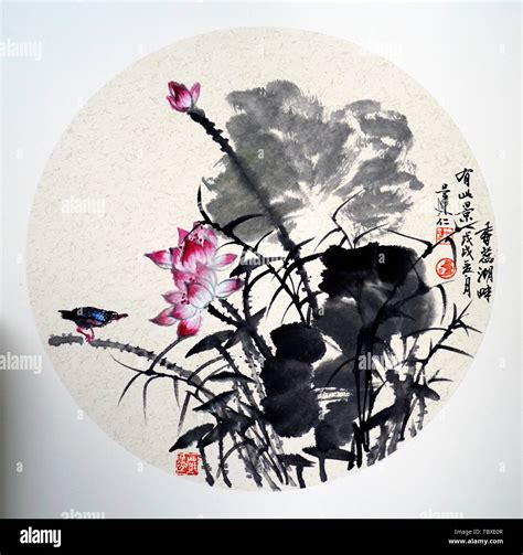 Chinese flower and bird painting hi-res stock photography and images - Alamy