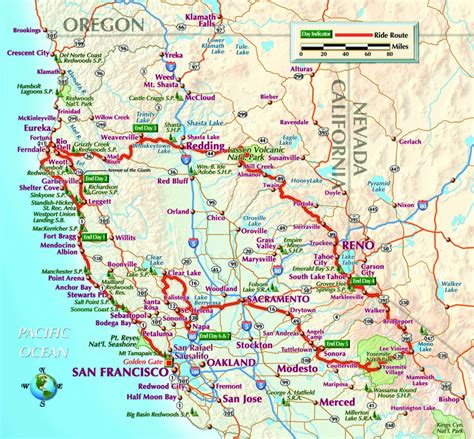 California - Wikipedia - Map Of Northern California Cities And Towns ...