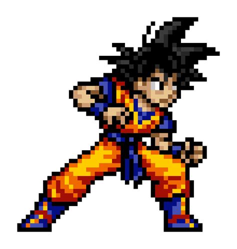 Goku | Pixel Art Maker