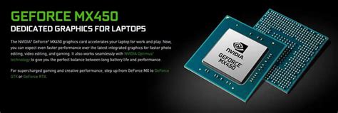 NVIDIA introduces the GeForce MX450 graphics card - TechBriefly