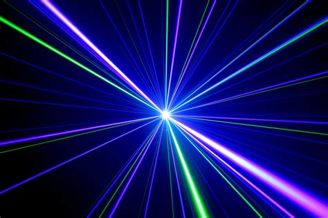 3d Laser Lights Wallpaper