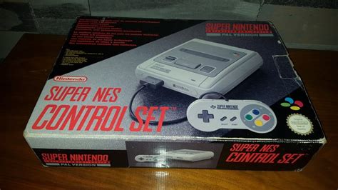 Nintendo Super NES Control Set, complete in box - Catawiki