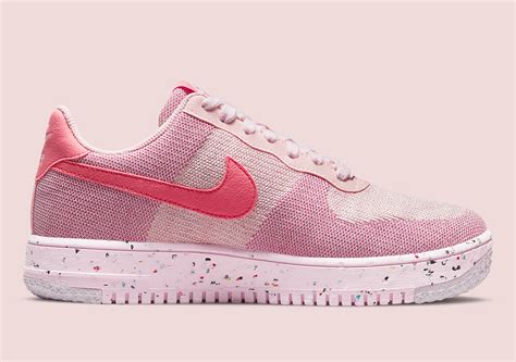 Brand'e Link: Nike Air Force 1 Low Crater Flyknit Covered In Pink - Sneaker News