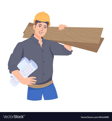 Construction worker Royalty Free Vector Image - VectorStock