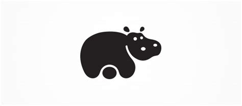 30+ Cute Examples Of Hippo Logo Designs | Naldz Graphics