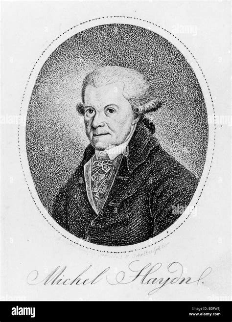 MICHAEL HAYDN - Austrian composer (1737-1806 Stock Photo - Alamy