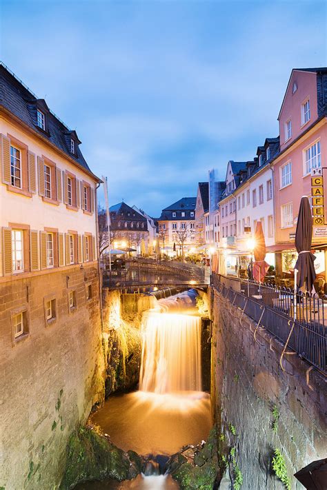 Wasserfall in Saarburg, Rheinland-Pfalz, … – Bild kaufen – 13004989 ...