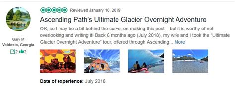 Alaska Glacier Camping Tour: a Glamping Adventure - Ascending Path