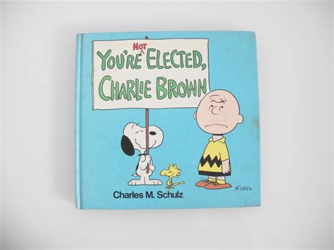 You're NOT Elected Charlie Brown 1973 Charles by SheAdoresVintage