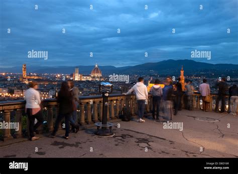 view over florence, Italy ,from Piazzale Michelangelo Stock Photo - Alamy