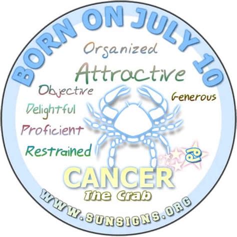 July 10 Birthday Horoscope Personality | Sun Signs - Linkis.com