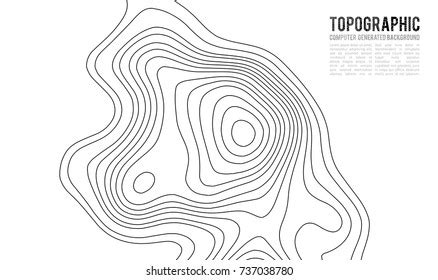 Topo map svg