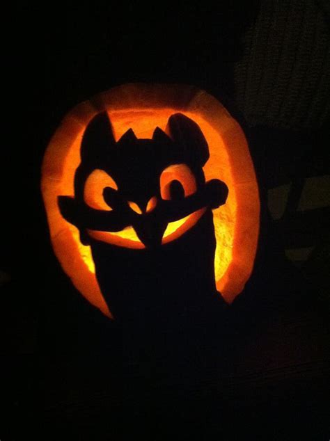 Toothless Pumpkin by LindyArt on DeviantArt