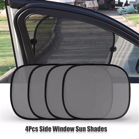 WISE TRAVEL Black Car Window Sunshade Sun Shade Cover Sun Shading Board ...