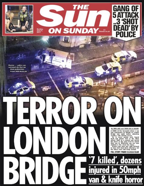 "London In Terror": Here's How Newspapers Reacted To The London Bridge ...