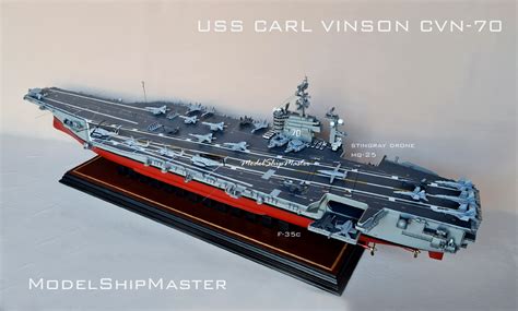 USS Carl Vinson aircraft carrier, a premium model