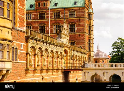 Frederiksborg Castle, Hillerod, Denmark. Actually it is the Museum of the National History Stock ...