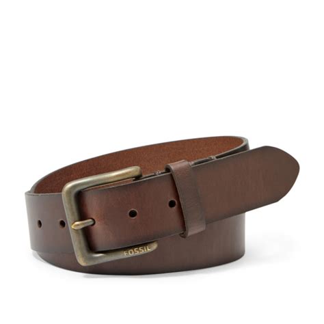 Fossil Men's Dark Brown Belt "Artie" - Tony's Tuxes and Clothier for MenTony's Tuxes and ...