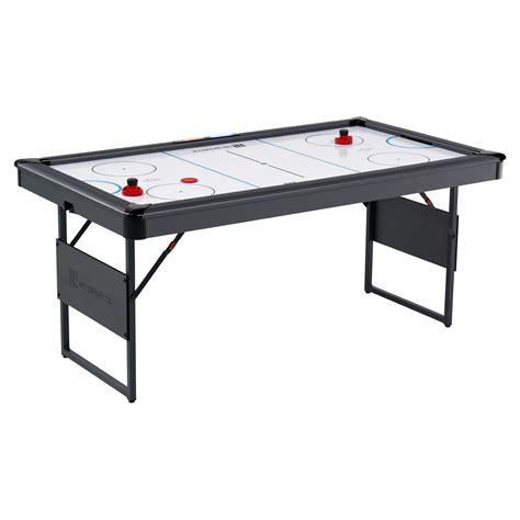 MD Sports 66" Foldable Powered Air Hockey Table Set - Walmart.com