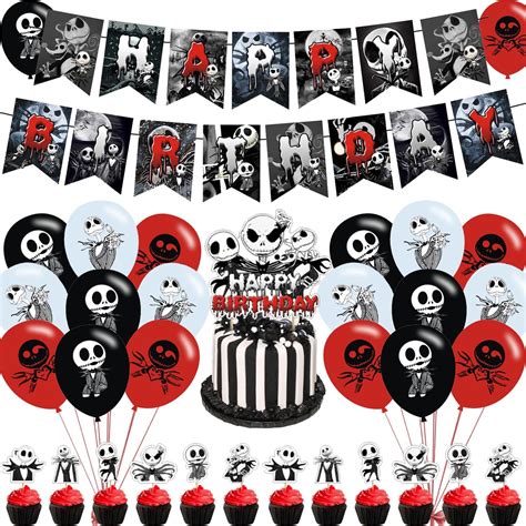 Amazon.com: Jack Skellington Party Decorations,Before Christmas ...