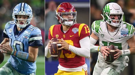 NFL Draft QB rankings 2024: Caleb Williams, Drake Maye lead top 10 for ...