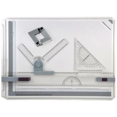 A3 Drawing Board Drafting Board L design straightedge Drafting T Square Protractors Assorted ...