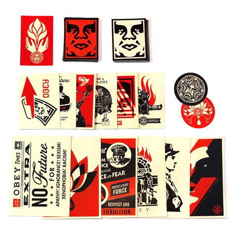 OBEY STICKER PACK 4 – OBEY GIANT