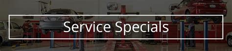 Lee Service Specials | Lee Auto Malls