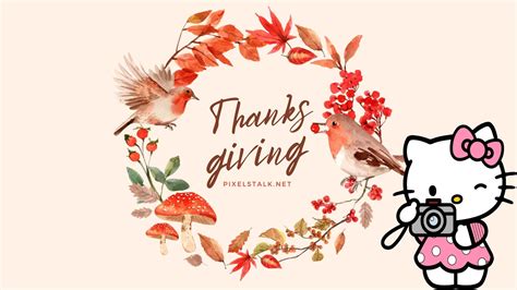 Hello Kitty Thanksgiving Wallpapers Free Download