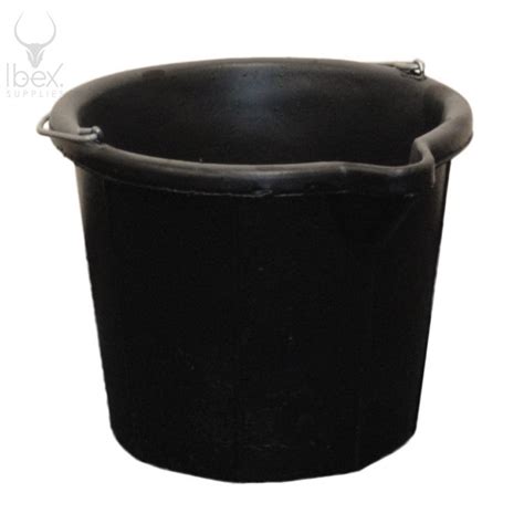 2 Gallon Bucket | Durable Recycled PVC | Ibex Supplies