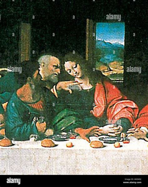 The Last Supper Judas Salt