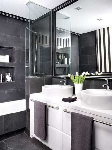 40 black slate bathroom tile ideas and pictures 2022