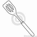 Barbecue Spatula Sketch Tool For Turning And Moving Products On The  sketch template