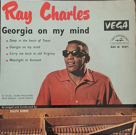 Ray Charles - Georgia On My Mind | Releases | Discogs