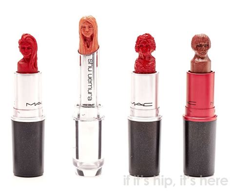 If It's Hip, It's Here (Archives): Lipstick Sculptures by Artist Maya Sum Will Leave Your Mouth ...