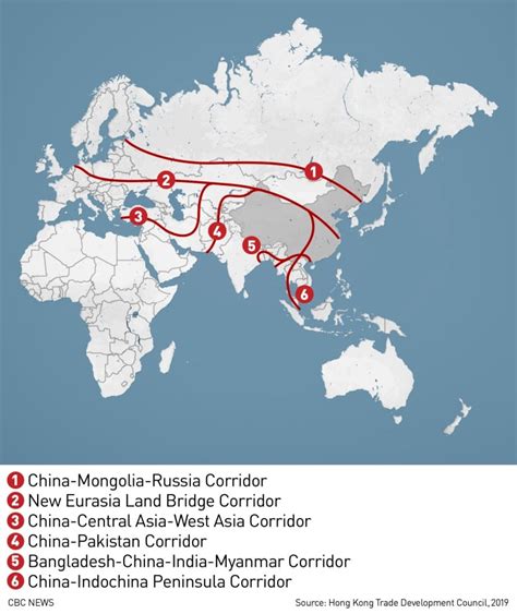 China's Belt and Road Initiative: Where it goes and what it's supposed ...