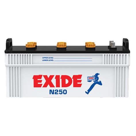 Exide N 250 200 ah 31 Plate battery 6 Month Warranty - Battery Ustad