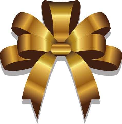 Christmas Gold Ribbon Png Vector Images Vector Graphi - vrogue.co