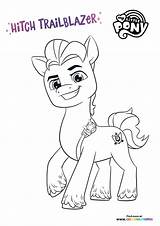 My Little Pony Characters  A New Generation Coloring Pages For Kids sketch template