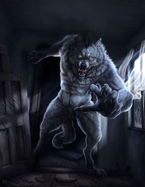 Pin by Jonathan on 😍 Werewolf's 😍 | Werewolf, Alpha werewolf, Canine art