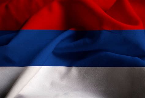 Premium Photo | Closeup of ruffled republika srpska flag, republika ...