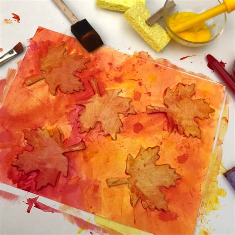 Fun Fall Art Project for Kids | TheHappyTeacher