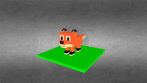 Voxel Fox - Download Free 3D model by Denis Fox (@the_foxi) [ce56581] - Sketchfab