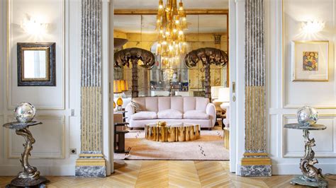 Get The Look Of An Imposing and Multilayered Paris Luxury Apartment