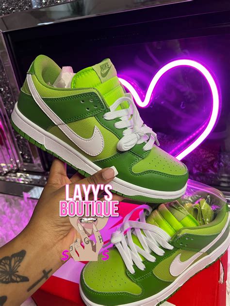 Chlorophyll Nike Dunks | Layys Closet