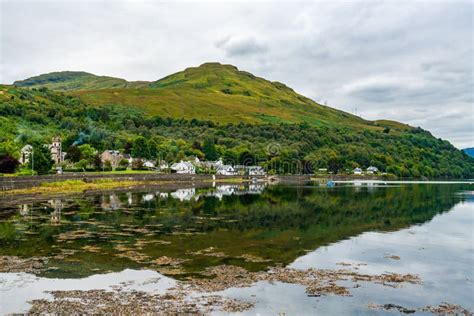 Loch Long, Scotland stock image. Image of reflections - 231379715