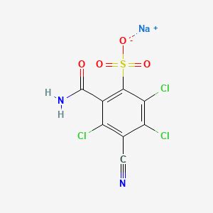 Chlorothalonil metabolite R417888 sodium | C8H2Cl3N2NaO4S | CID 165437647 - PubChem