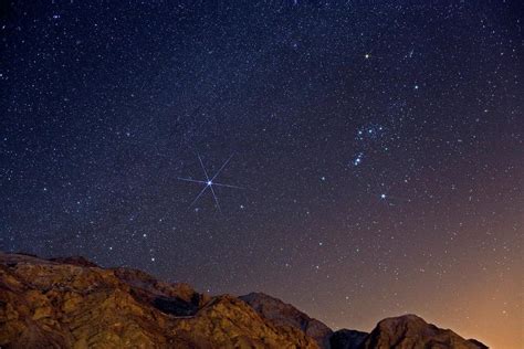 Orion And Sirius Photograph by Babak Tafreshi/science Photo Library