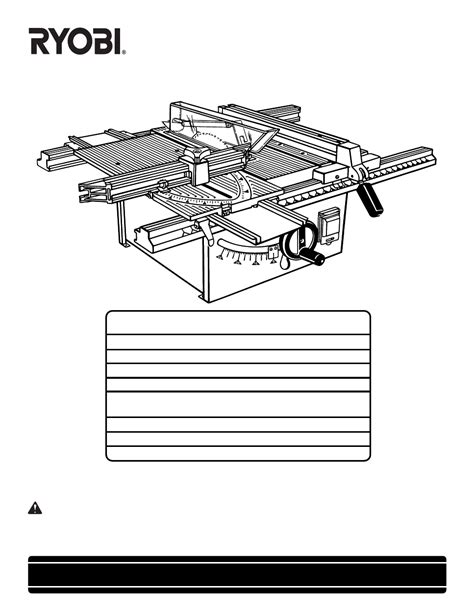 Ryobi BT3000 Owner's Manual - Free PDF Download (48 Pages)