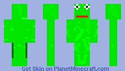 Kermit The Frog Minecraft Skin